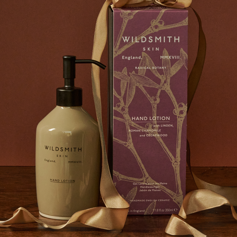 The Mistletoe Collection: English Ceramic Hand Lotion