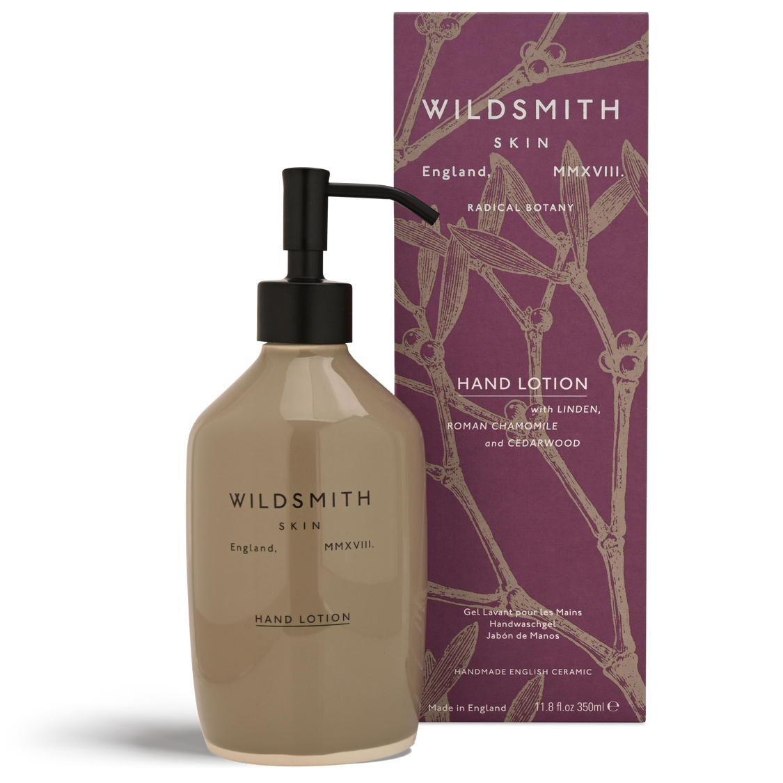 The Mistletoe Collection: English Ceramic Hand Lotion